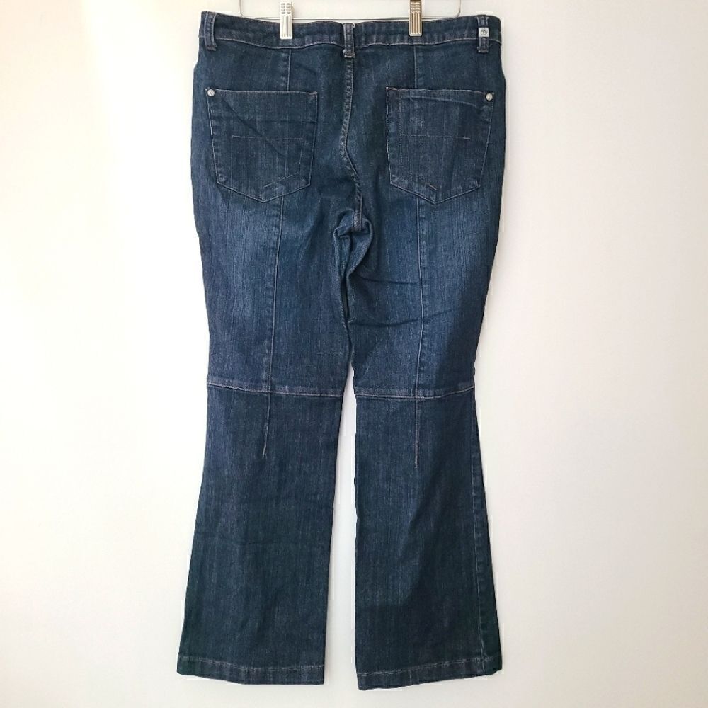 French Dressing Jeans Olivia Blue Denim Bootcut 10P - Picture 2 of 13